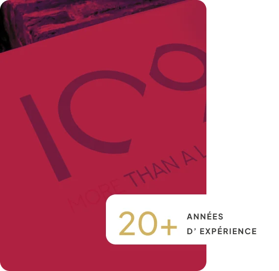 Plus de 20ans d'expériences